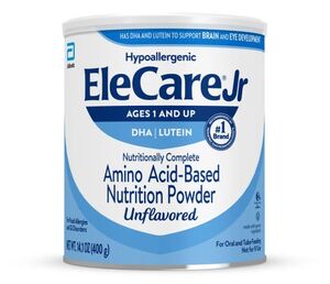 EleCare Jr Unflavored Hypoallergenic Nutrition Powder, 14.1 oz